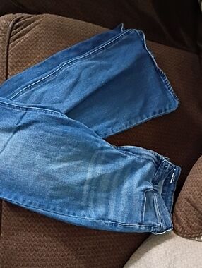 Old Navy Blue High-Rise Wow Flare Jeans